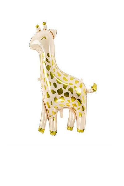 RÖNESANS PARTİ Giraffe Spotted Foil Balloon 82*63 cm