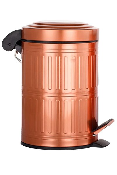 nevhas Vintage 5lt Bakır Çöp Kovası