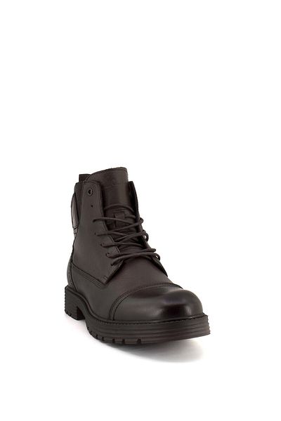 Pierre Cardin 77650c Ανδρικές Μπότες από Γνήσιο Δερμάτινο Καφέ