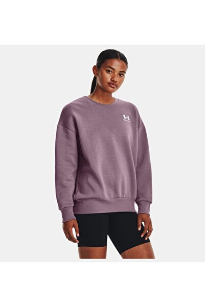 Under Armour Kadın UA Essential Fleece Oversized Bisiklet Yaka 1379475-500