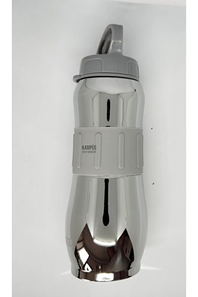 Bear&Dear Gümüş Renk 830ML Pipetsiz Çelik Matara