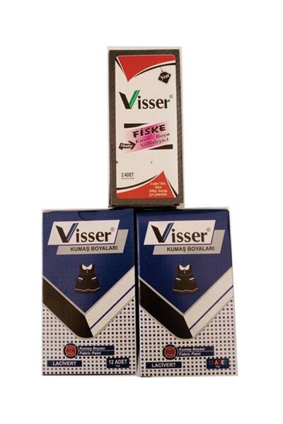 MAKETÇİNİZ Maketçiniz Boya Kumaş Boyası Laciver 2 paket+fiske Sabitleme 1paket