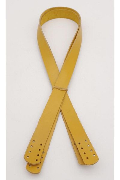 angel çanta aksesuar Angel Bag Accessory Real Leather 70x2 cm Lemon Mold Color Double Bag Handle