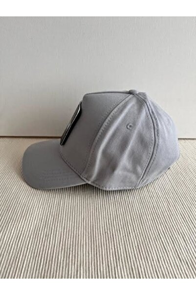 CosmoOutlet Yesterday Now Tomorrow Adjustable Unisex Gray Hat with Removable Logo