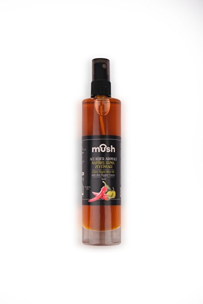 Mush Acı Biber Aromalı Zeytingyağı 130 ml (SPREY)