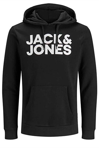 Jack & Jones Erkek Kapşonlu Sweatshirt 12152840
