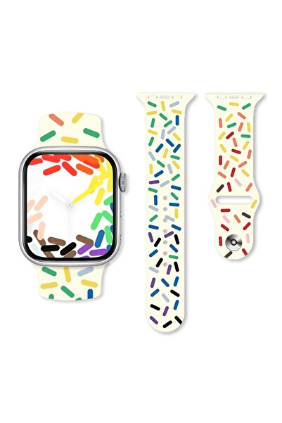 PSGT Apple Watch Uyumlu 42mm 44mm 45mm 49mm 1/2/3/4/5/6/se/7/8/ultra Kordon g...