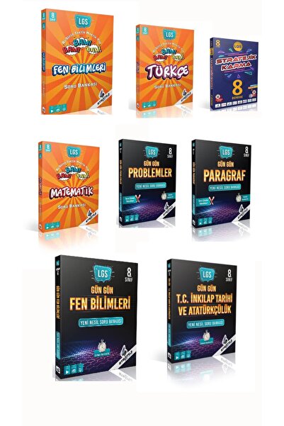 Strateji Yayıncılık LGS SORU BANKASI SET