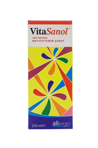 Allergo Vitasanol Multivitamin Syrup 250 ml