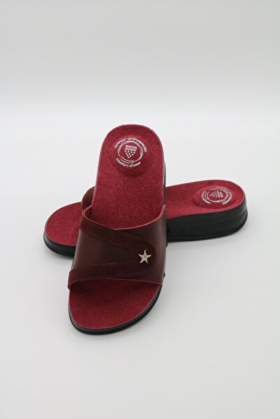 ORİNOR Orthopedic and Anatomical Comfort Hallux Valgus Epin Slippers - 100% Genuine Leather