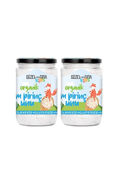 Güzel Ada Gıda Kids Organik Pirinç Unu 2x400 gr (GLUTENSİZ)