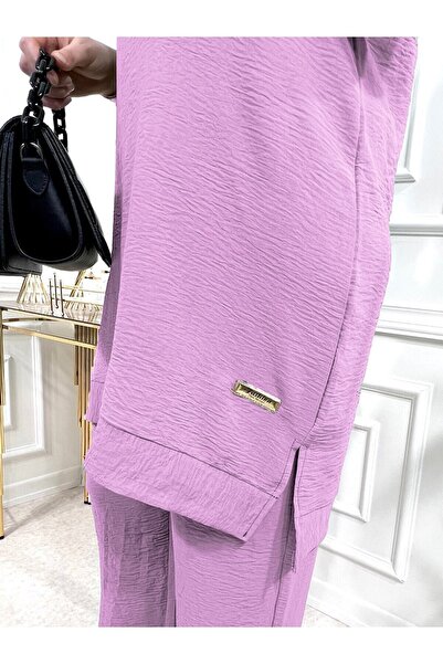 Aşkı Endam Arma Ayrobin Διπλό Σετ - Ανοιχτό Ροζ