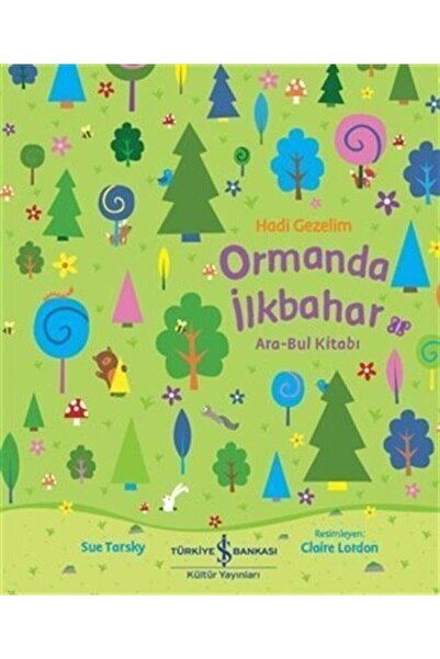 TÜRKİYE İŞ BANKASI KÜLTÜR YAYINLARI Hadi Gezelim Ormanda Ilkbahar / Ara-bul K...