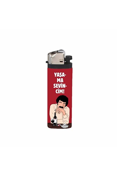 Genel Markalar Müslüm Gürses Yaşama Sevincim Full Kaplamalı Gazlı Çakmak