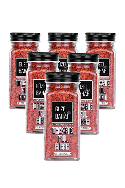 Güzel Ada Gıda Organik Pul Biber 6x50 gr