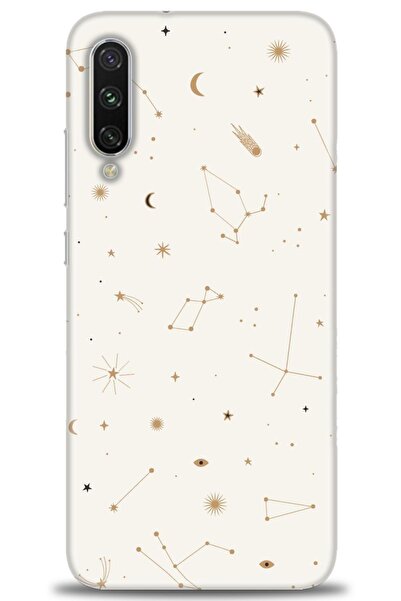 MRCİLETİSİM Xiaomi Mi A3 Kılıf HD Baskılı Kılıf - Yıldız Haritası + Tam Ekran...