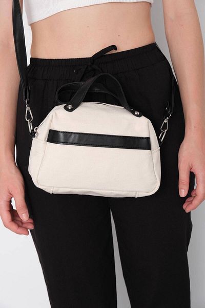 Addax Cross Strap Canvas Bag with Handle Ç436-D5
