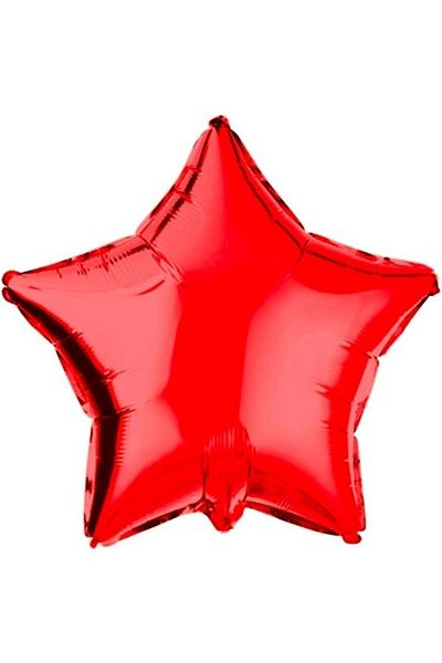 Parti Furyası Star Foil Balloon - Red