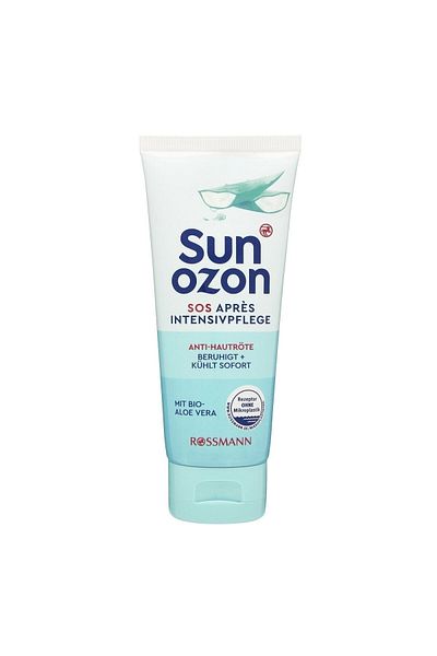 SunOzon After Sun Moisturizing Cream Sauce Aloe Vera 100 Ml