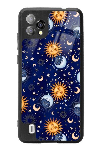 Spoyi حافظة هاتف لامعة بتصميم Reeder P13 Blue Plus لمدة 2022 شهرًا من Sun Pajama