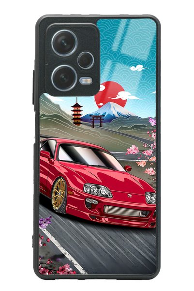 Spoyi Xiaomi Redmi Note 12 Pro 5g Supra Design Glossy Phone Case