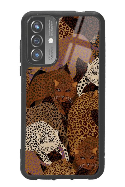 Spoyi Reeder P13 Blue 2021 - 2022 Glossy Phone Case with Leopards Design