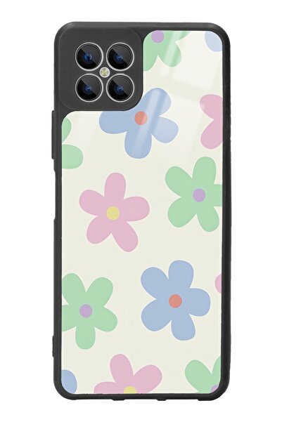 Spoyi Omix X600 Nude Çiçek Tasarımlı Glossy Telefon Kılıfı