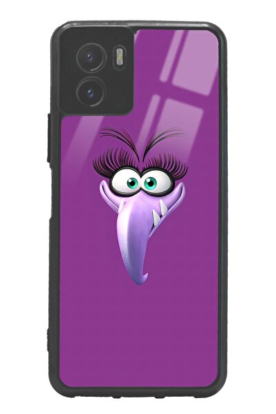 Spoyi Vivo Y15S Purple Glossy Phone Case