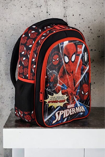 Frocx Spıderman Ilkokul Çantası Due Neıgborhood