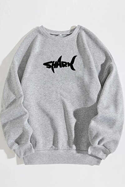 Rokeby Φούτερ Unisex Shark Printed Oversize