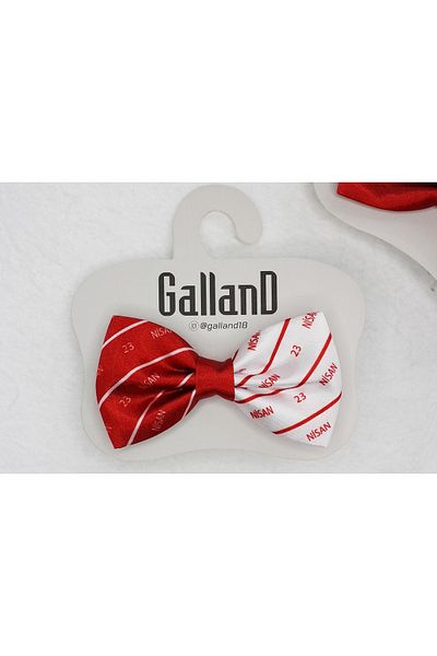 GallanD 23 April Children's Satin Ceremony Day Special Day Practical Elastic Bow Tie