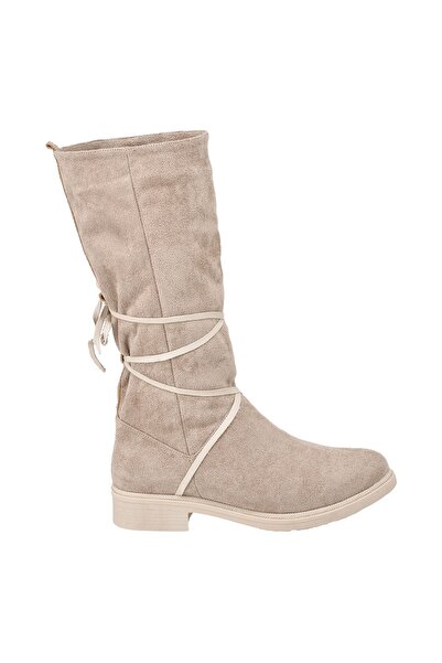 NOOSY Γυναικείες Μπεζ Μπότες