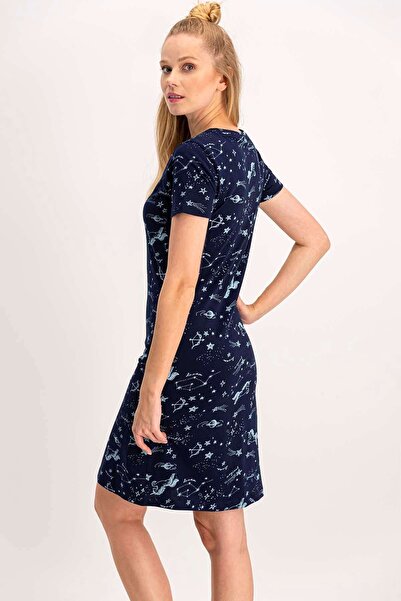 Arnetta Синя нічна сорочка для жінок