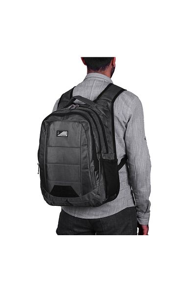 Strong Bag Unisex Gray Bat Daily Backpack - School Bag