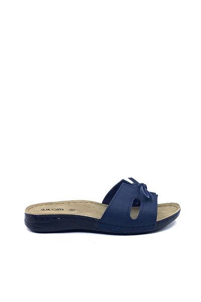 ARYAN 11-367 Navy Blue Women's Slippers