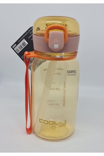 Gıpta Cool-J Cat 400ML Orange Lockable Tritan Flask
