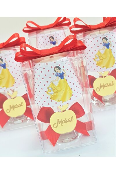 Tiem Concept Bebek Hediyelik Pamuk Prens Baskılı Abajur Mumluk (10 Adet )