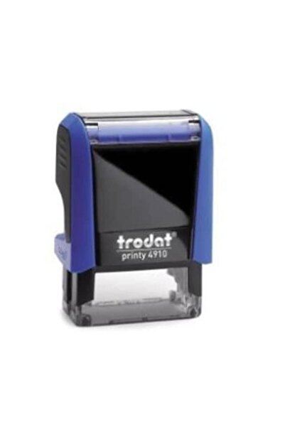 Trodat ختم قياسي أوتوماتيكي 26 × 09 خزنة مختلطة لباد أزرق 4910 /