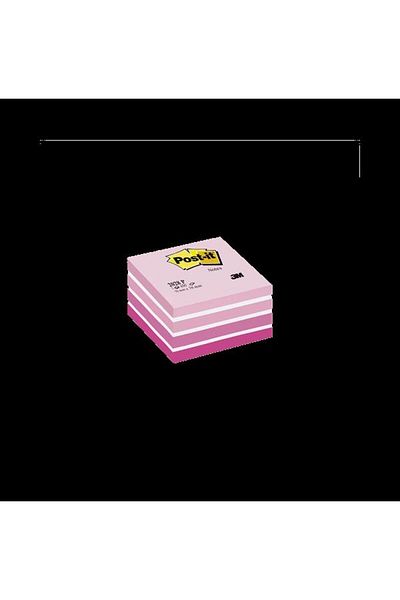 Post-it 450 Yp 76x76 Pink Note Paper - Adhesive Cube 2028-p