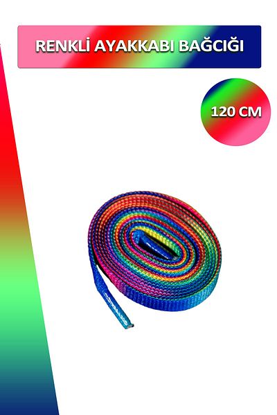 Dopar 120 cm Colorful Shoelaces - Flat Laces