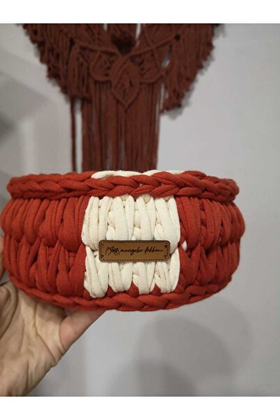 His Art Workshop Combed Basket Cinnamon Color