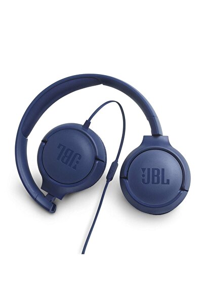 JBL T500BLU Mavi Kulak Üstü Kulaklık (JBL Türkiye Garantili)