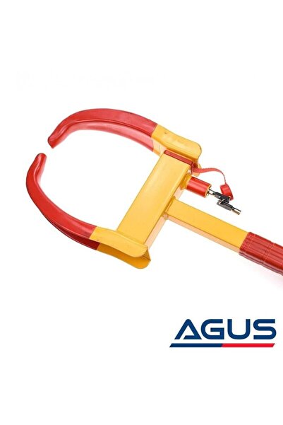 BTP Römork  Karavan Tekerlek Kilidi - Üniversal Çift Kollu Tip