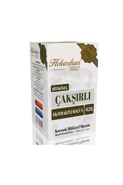 hekimhan bitkisel Çakşırlı Macun 420 gr