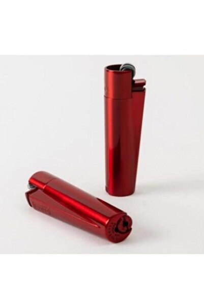 Clipper Kırmızı Metal Çakmak