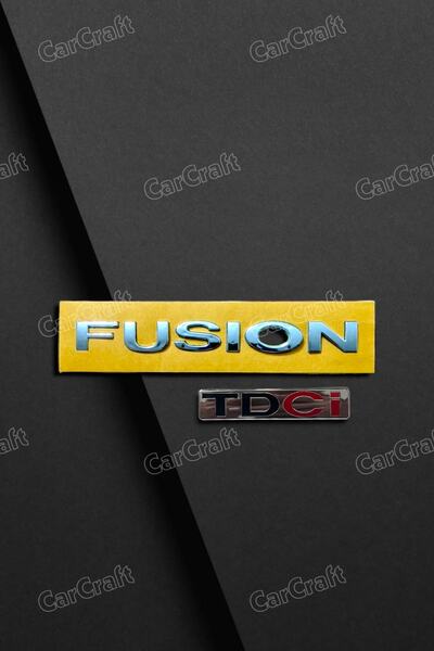 CarCraft Ford Fusion Arka Bagaj Fusion Yazı - Tdci Yazı Logo 2002-2012 Modele Kadar