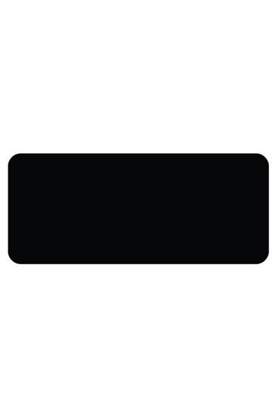 Ensa Düz Siyah Oyuncu Mouse Pad 90x40 Cm Kaymaz Dikişli