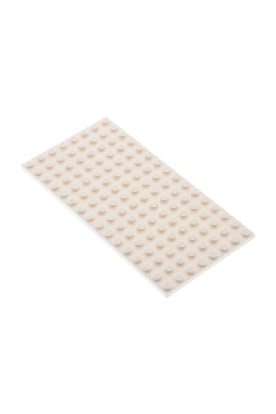 LEGO Aksesuar MOC Custom 8 x 16 Plate Düz Beyaz Baseplate Taban Tuğla 1 adet ...