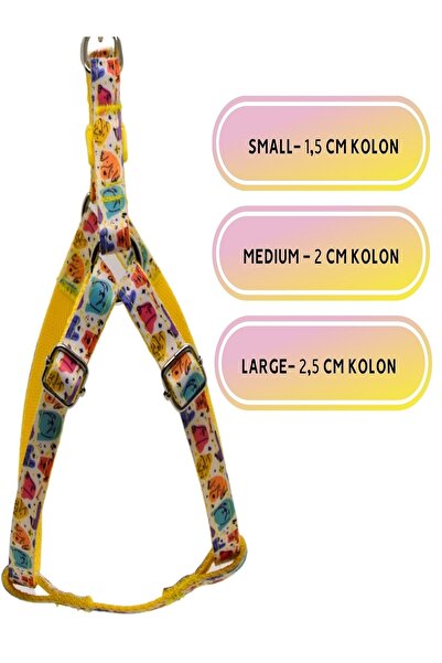 CARAMELOS Köpek Gövde Tasması Ve Gezdirme Kayışı Set