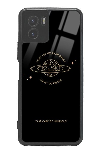 Spoyi Vivo Y15S Glossy Phone Case with Retrograde Design